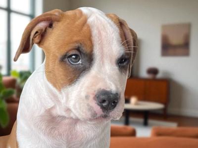 Male American Staffordshire Terrier puppy in Sligo