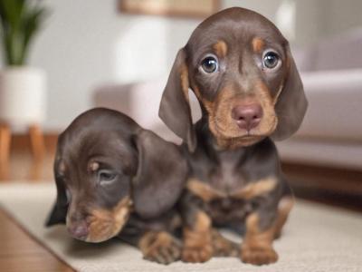 Adorable miniature Dachshund puppies in Kildare