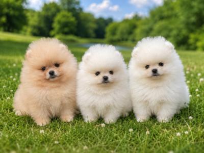 Charming IKC Registered (pending) Miniature Pomeranian puppies in Laois