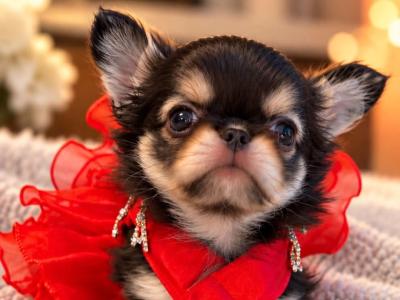 IKC Registered (pending) Exquisite Long-haired Chihuahua puppies - Thai Lines 🤍✨ in Louth